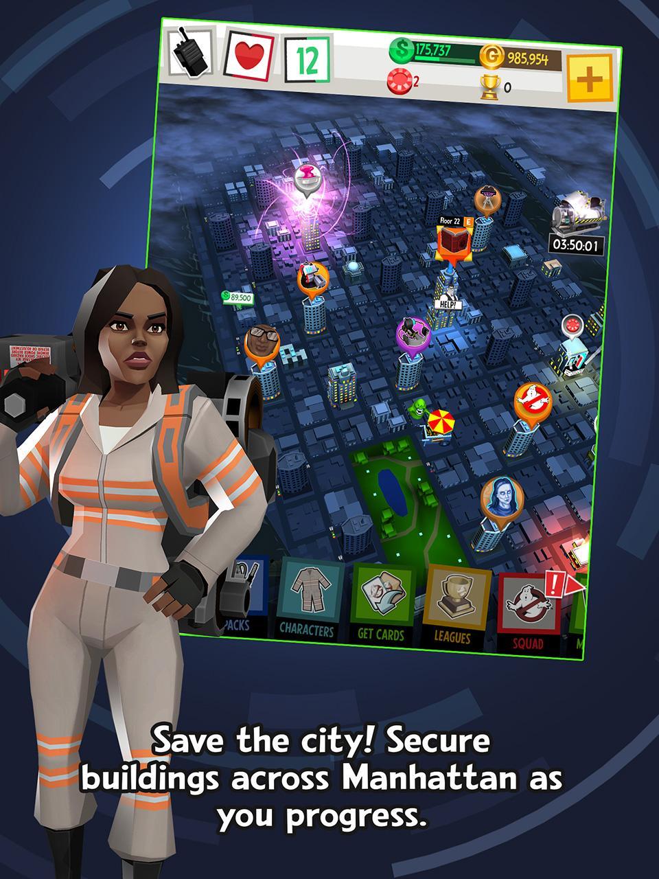 Ghostbusters™: Slime City 遊戲截圖