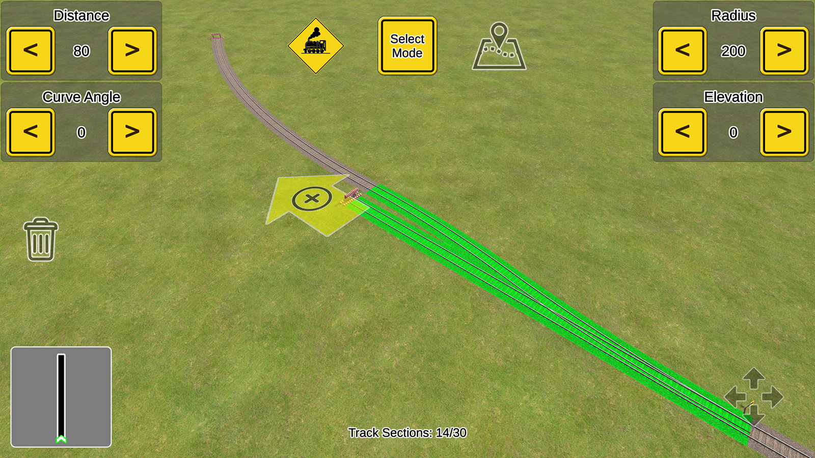 Trains and railroads Game Screenshot