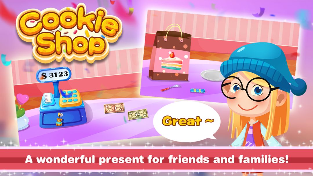 Cookie Shop - Kids Cooking Game 게임 스크린 샷