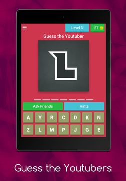 Guess the Youtubers ゲームのスクリーンショット