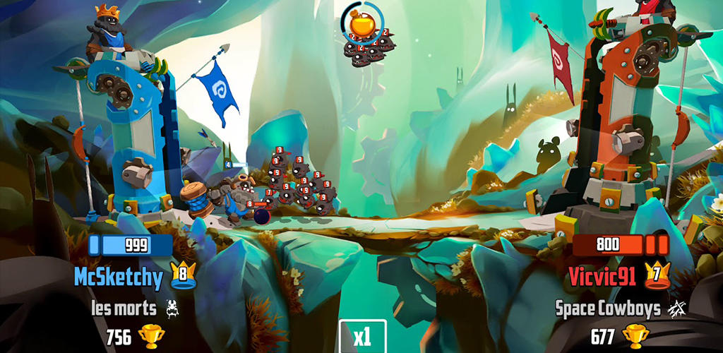 Screenshot of the video of Badland Brawl