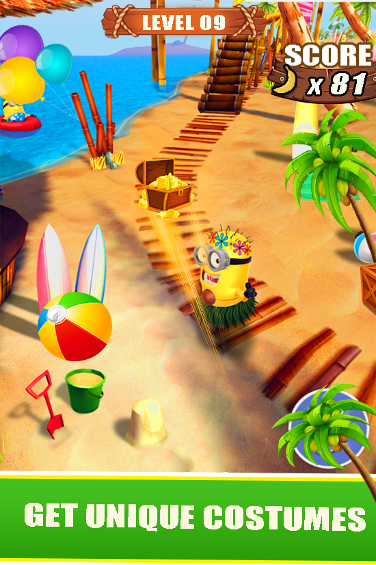 Banana Minion Adventure : Castle Legends Rush 3D Game Screenshot