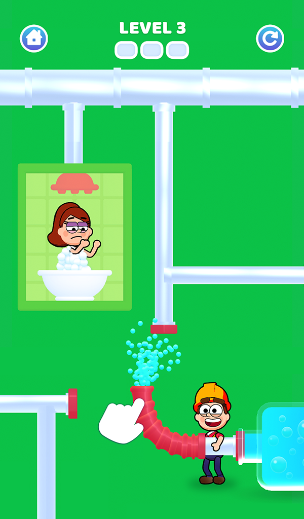 Plumber Masters Game Screenshot