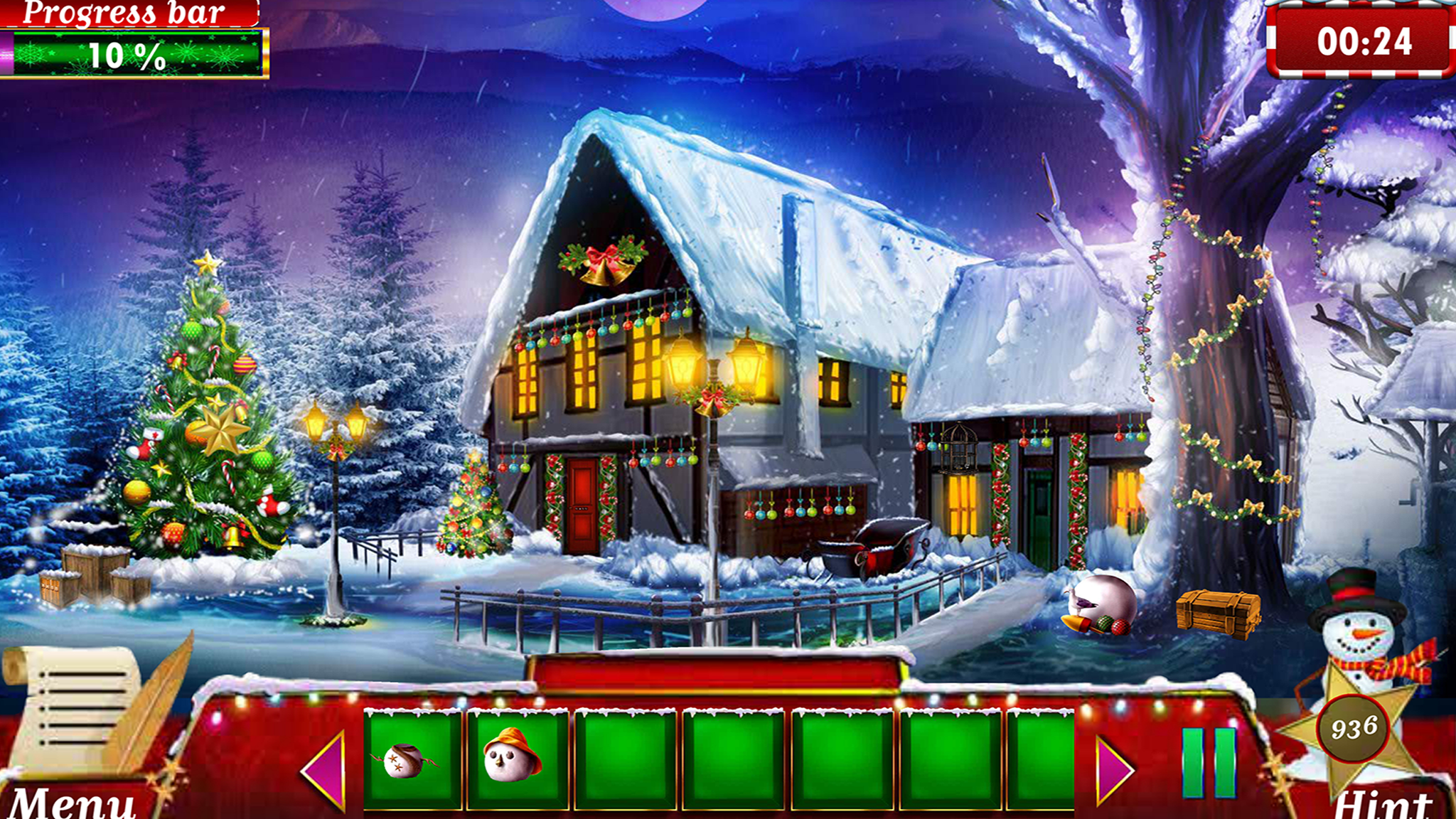 Santa Homecoming Escape Game Screenshot