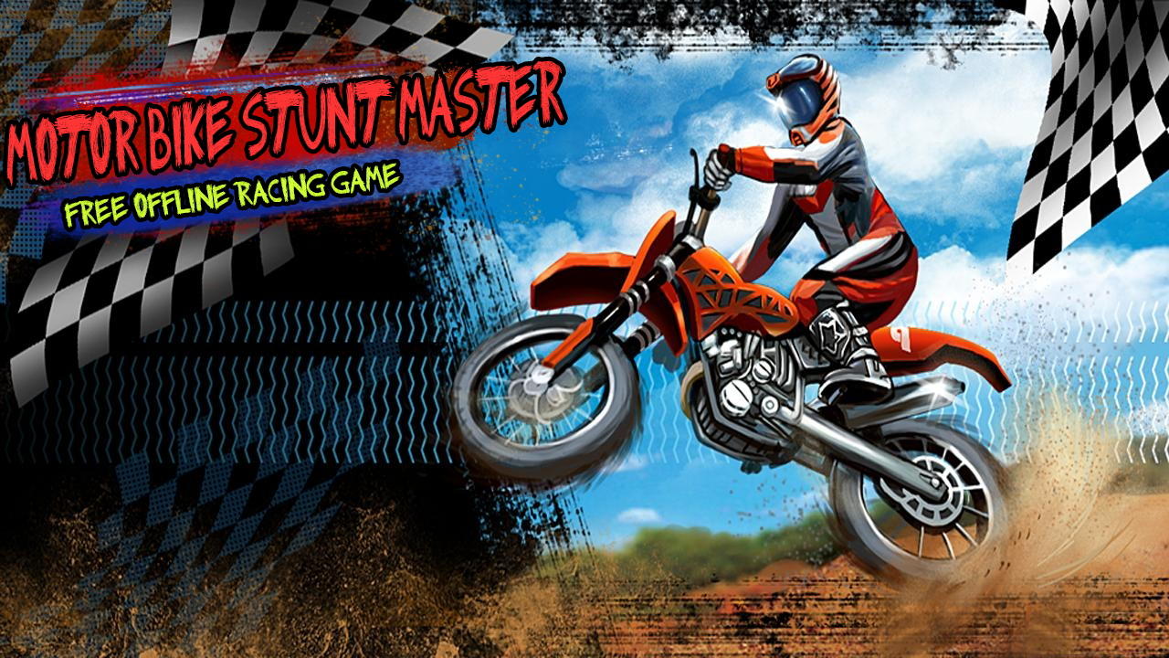 Screenshot 1 of Motor Bike Stunt Master : Libreng Offline na Larong Karera 1.0.0.11
