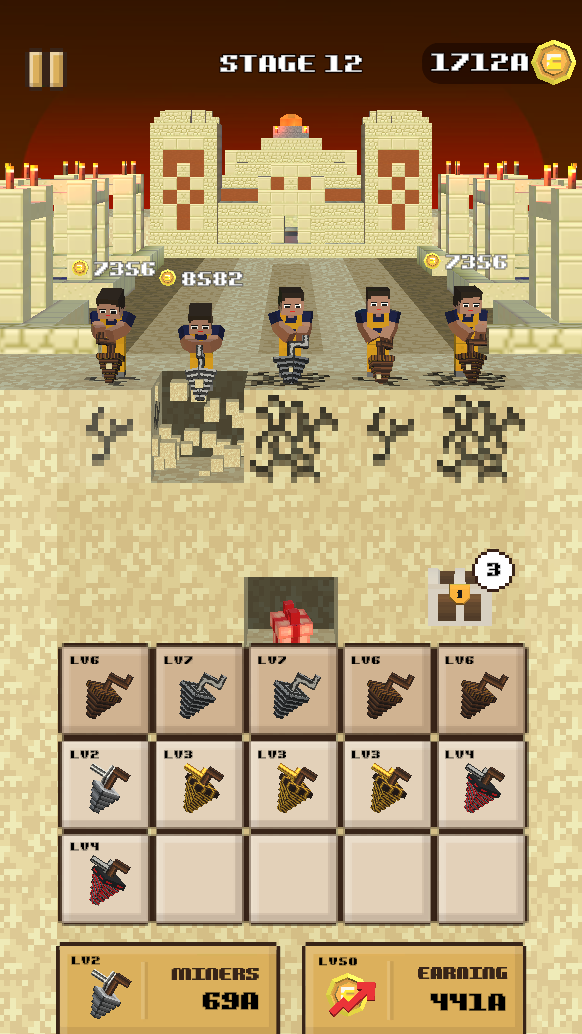 Mine Driller : Drill Miner ภาพหน้าจอเกม