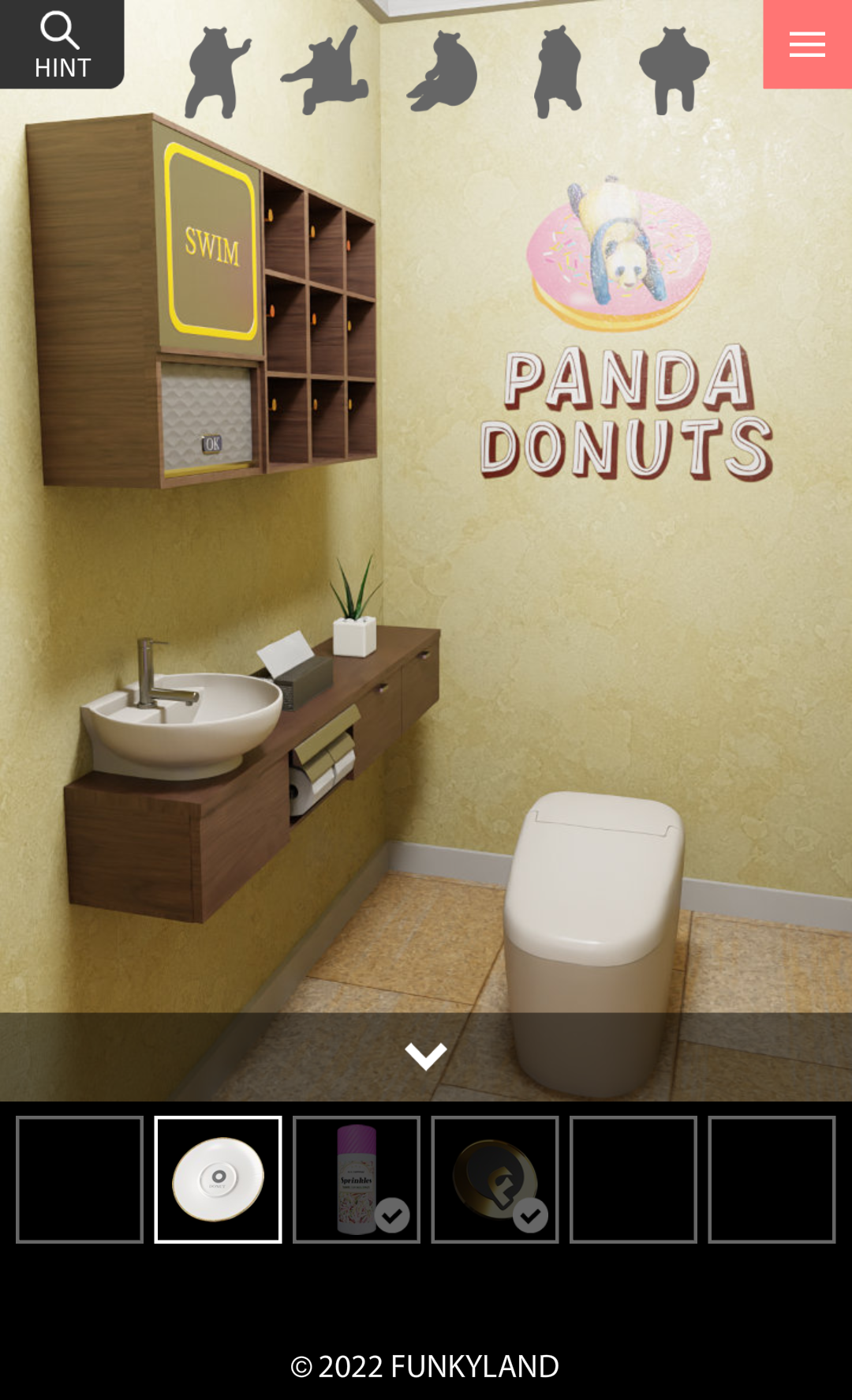 Escape the Panda Donuts Game Screenshot