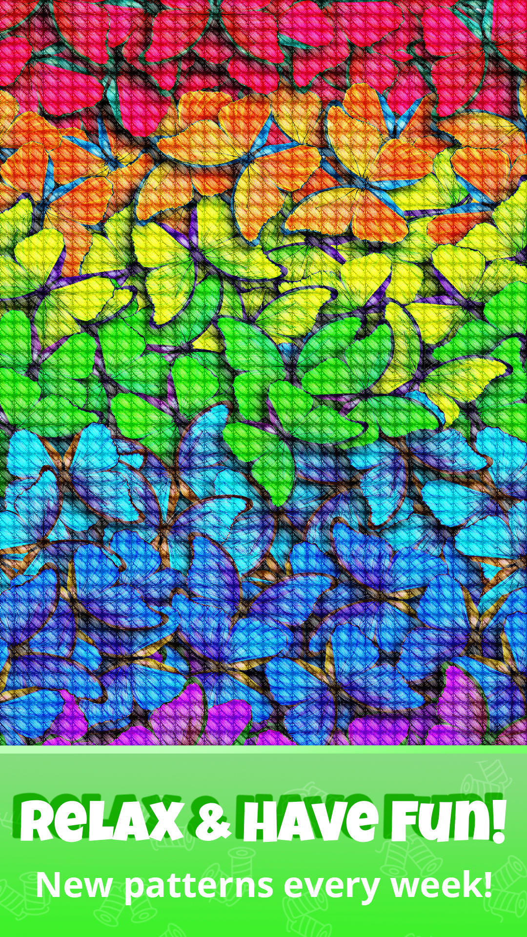 Screenshot of Cross Stitch Pattern, Pixelart