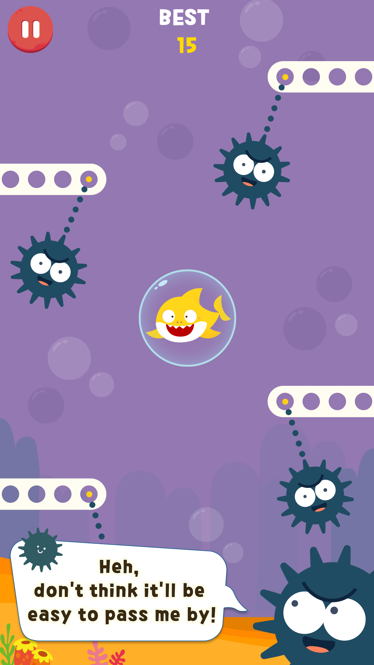 Baby Shark UP Game Screenshot