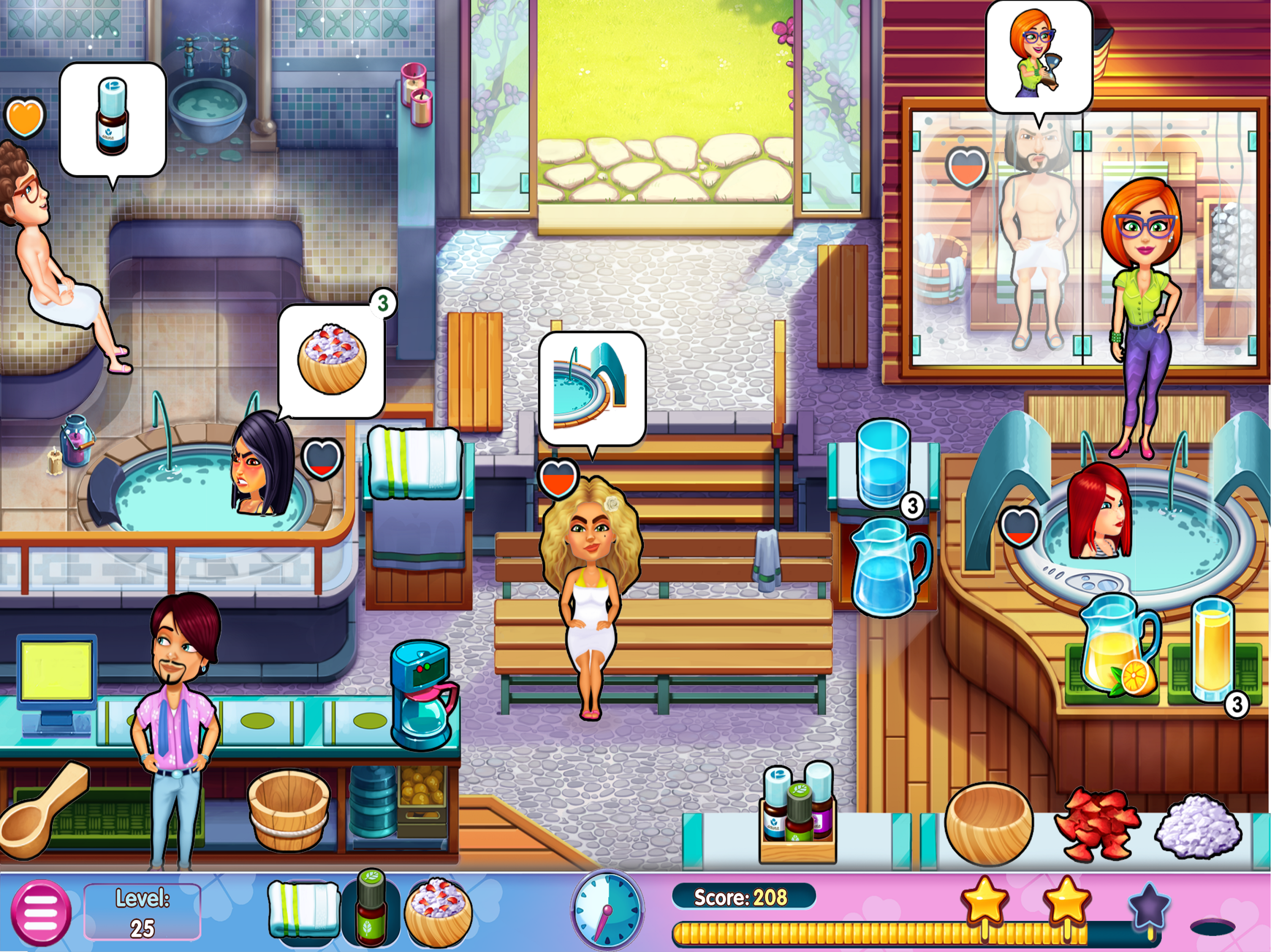 Cuplikan Layar Game Sally's Salon: Hair & Make-Up
