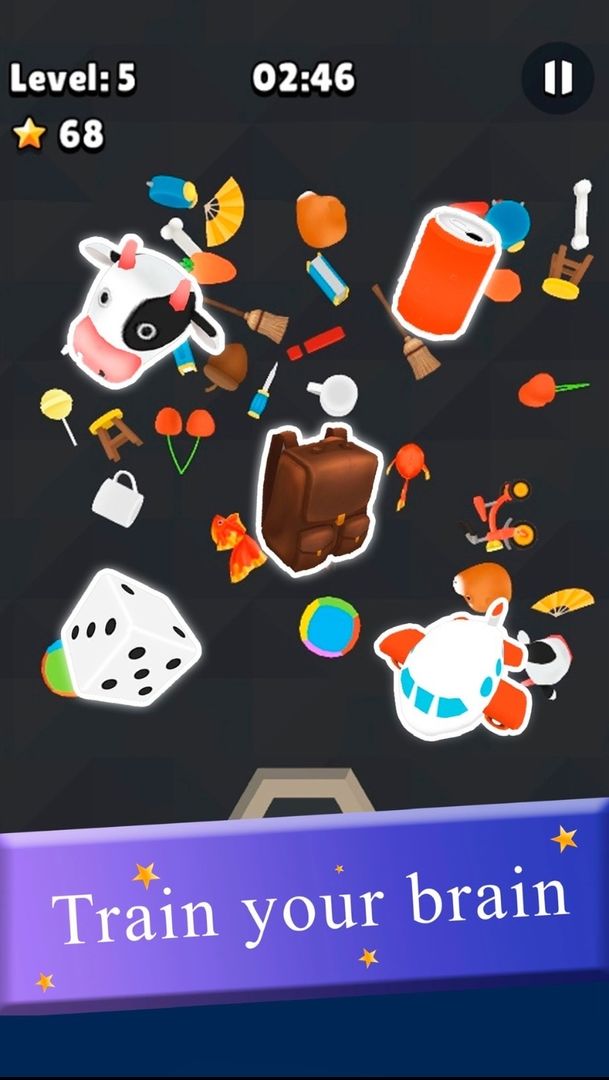 Screenshot of Match 3D: Find toys