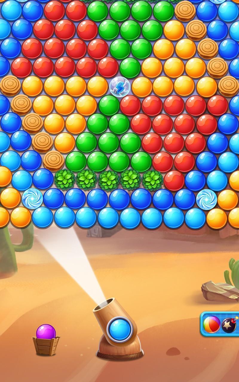 Bubble Shooter Mania Game Screenshot