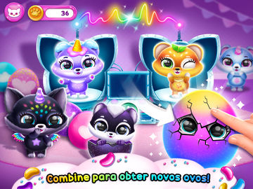 Captura de Tela do Jogo Fluvsies: Uma fofura para amar