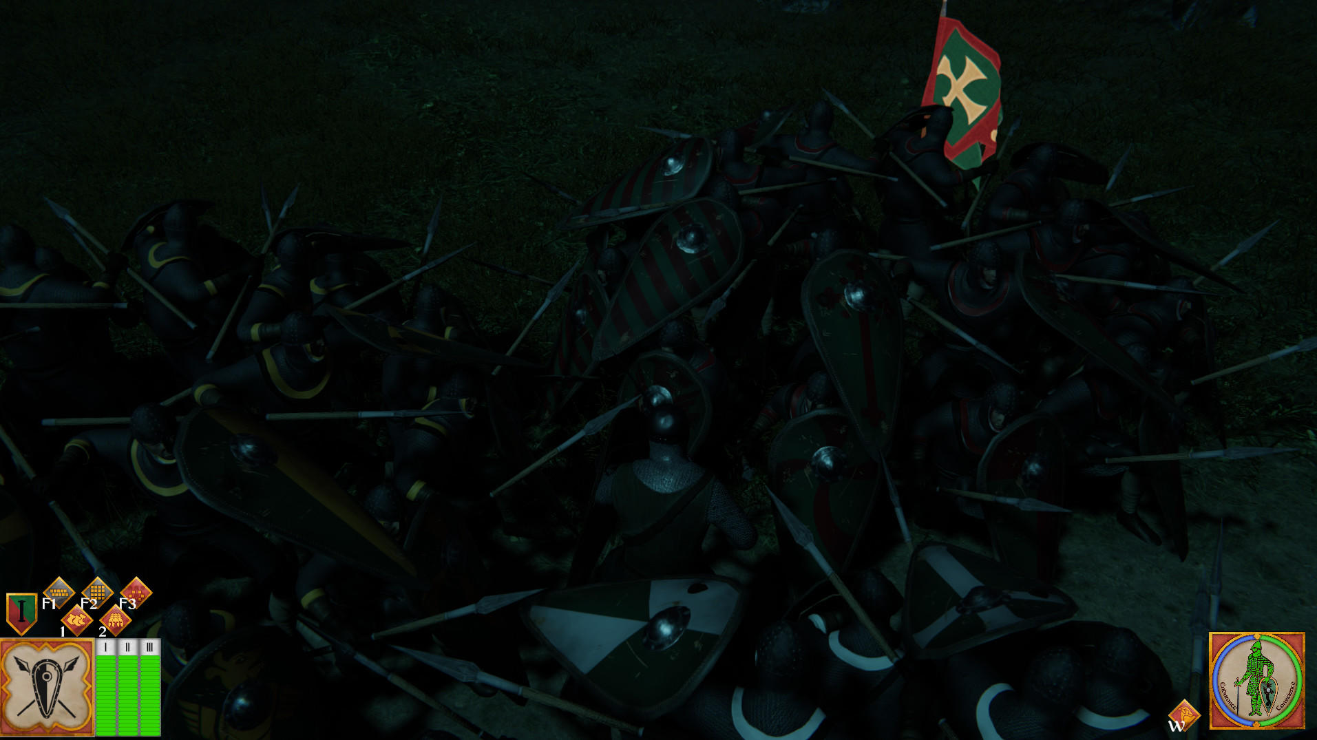 La Porte des Fauconniers : Guerre Médiévale screenshot game