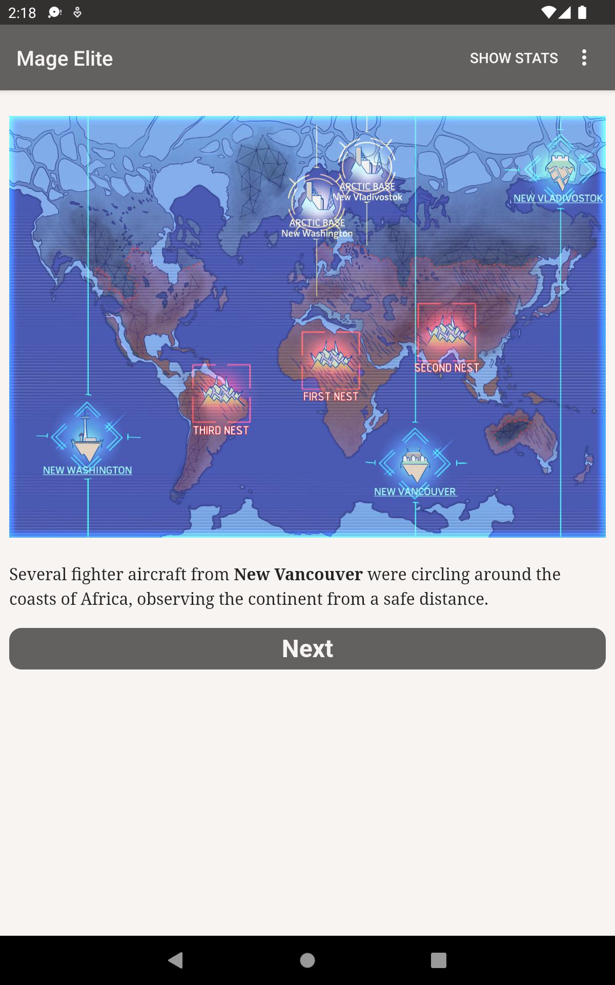 Mage Elite Game Screenshot