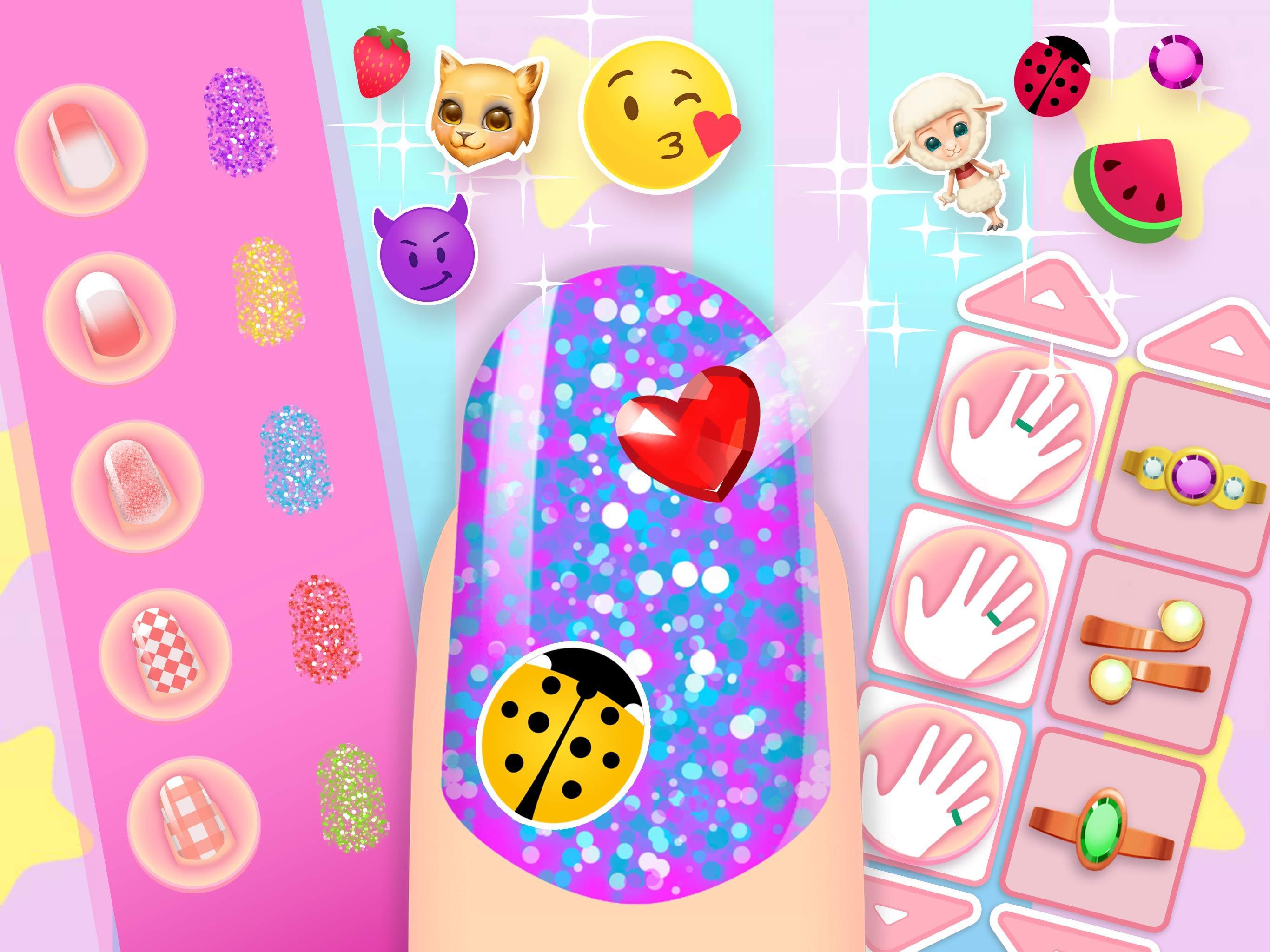 Dora's Nail Salon Game Screenshot