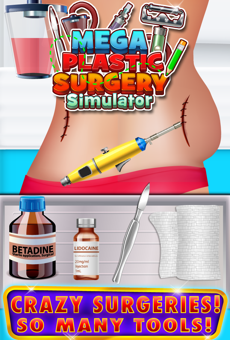 Mega Plastic Surgeon Simulator 게임 스크린샷