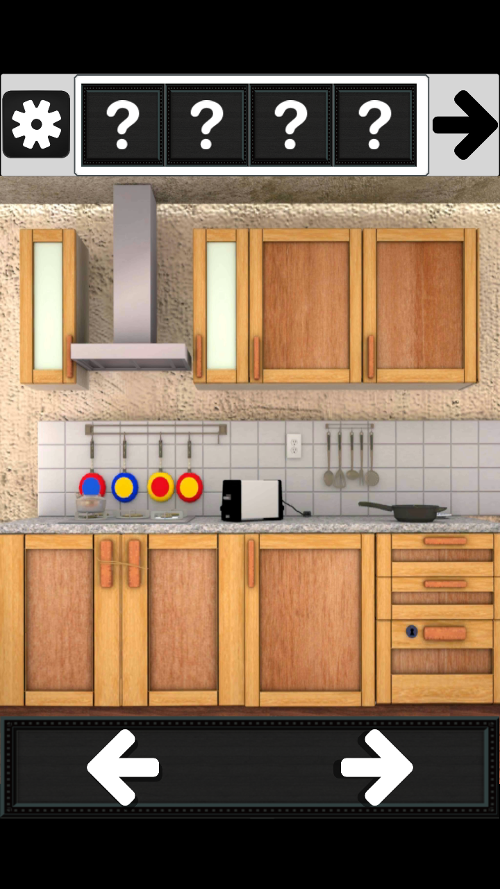 脱出ゲーム　キッチンの謎 Game Screenshot