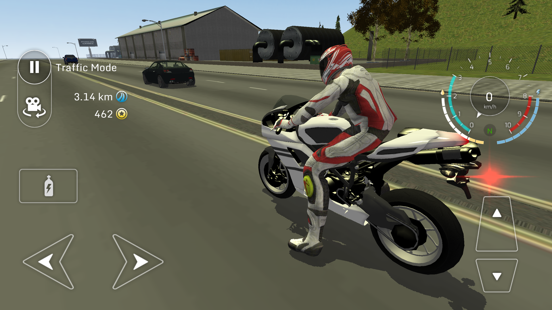 Traffic Motorbike ゲームのスクリーンショット