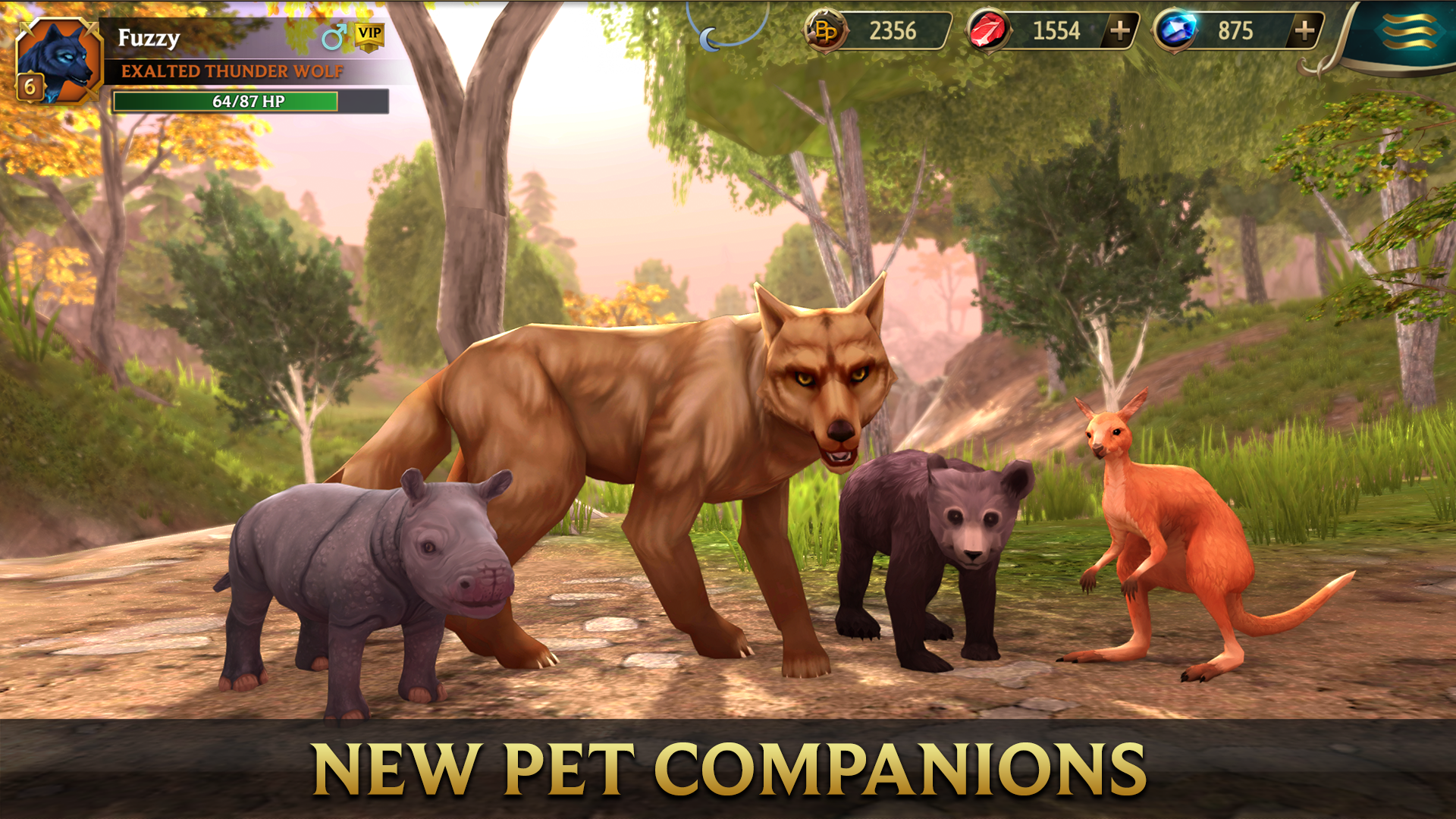 Wolf Tales - Wild Animal Sim Game Screenshot