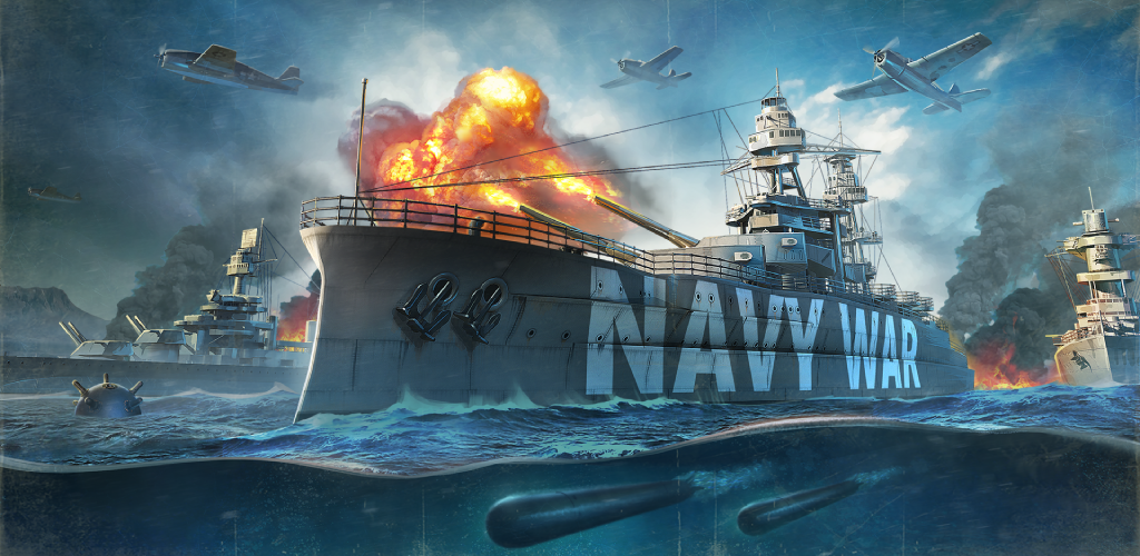 Screenshot of the video of Navy War: WW2 Battleship Games
