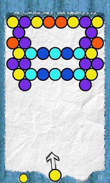 Doodle Bubble Puzzle Game Screenshot