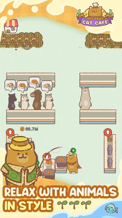 Screenshot of Idle Paws: Cat Cafe