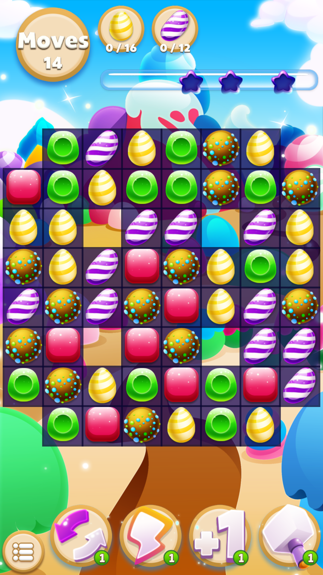 Cuplikan Layar Game Candy Heroes Legend