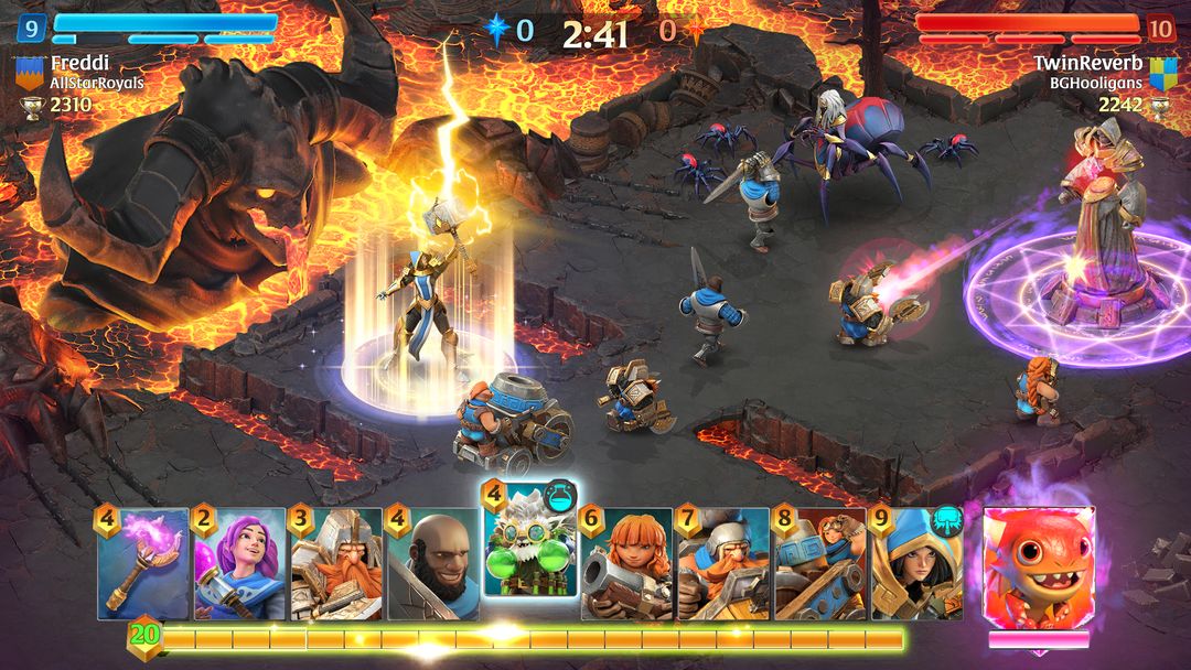 Arcane Showdown screenshot game