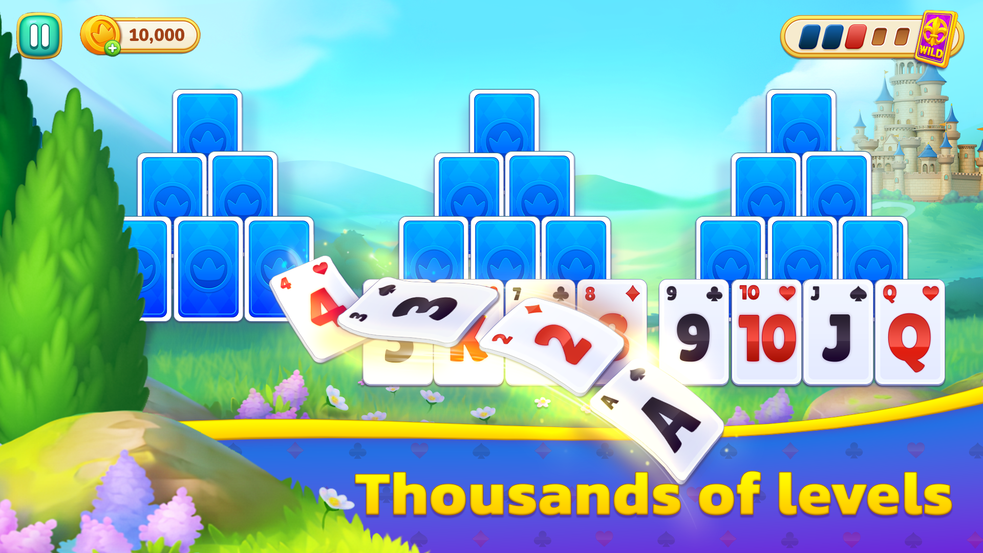 Screenshot of Solitaire Castle Royal