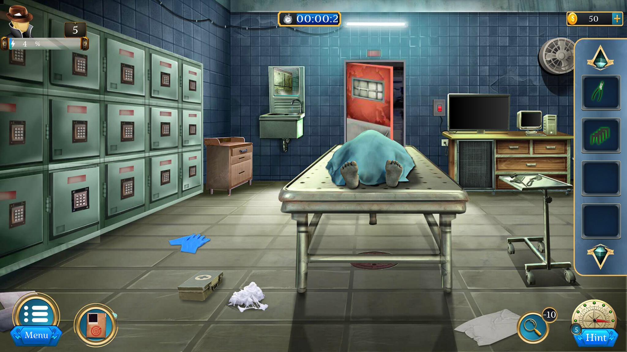 Screenshot of Room Escape: Detective Phantom