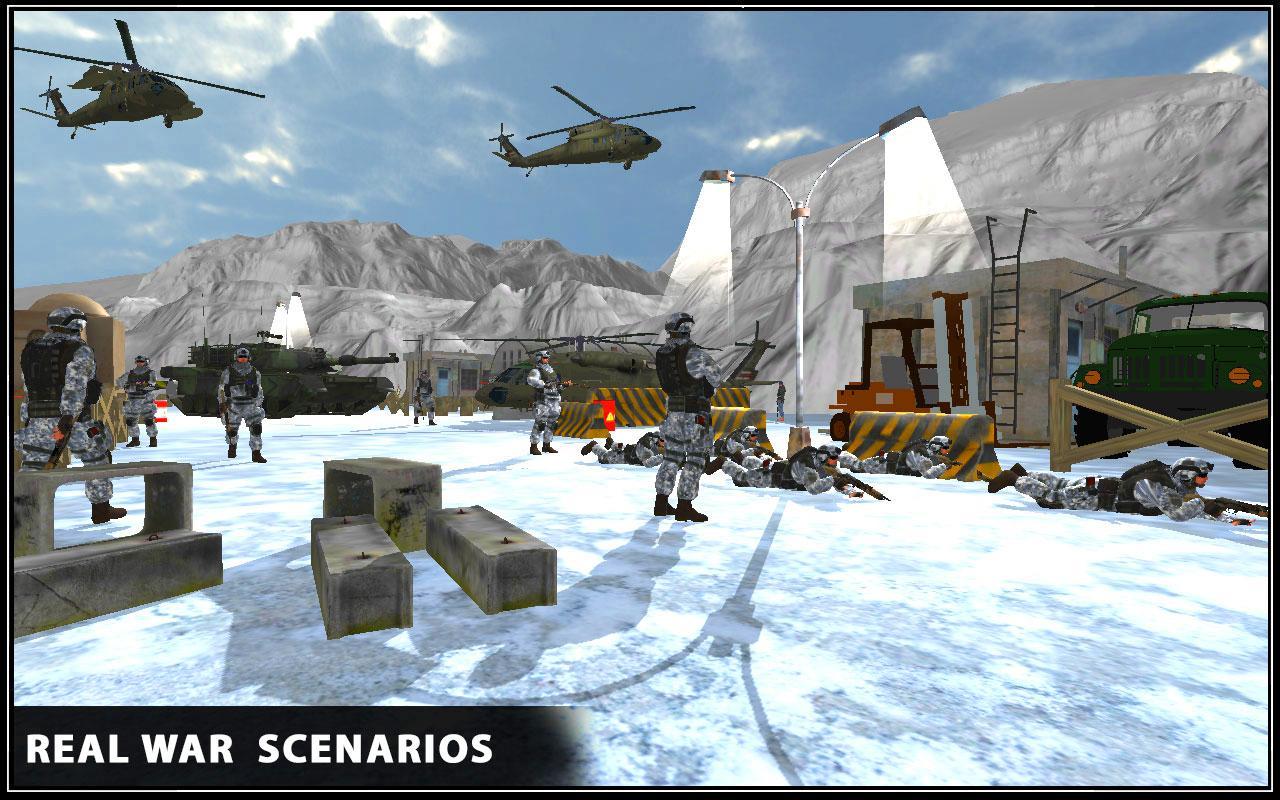 Snow War Shooter 2017 遊戲截圖