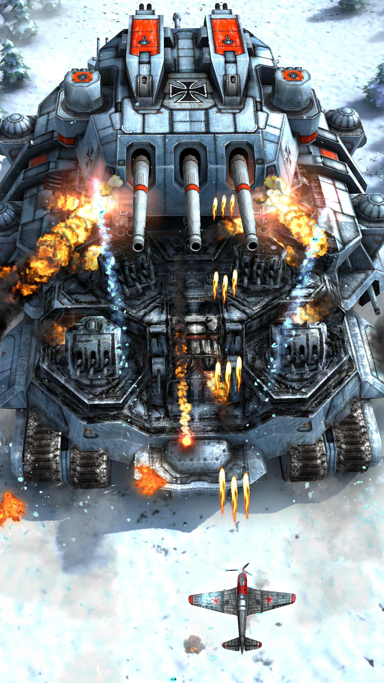 Captura de Tela do Jogo AirAttack 2: WW2 Plane Shooter