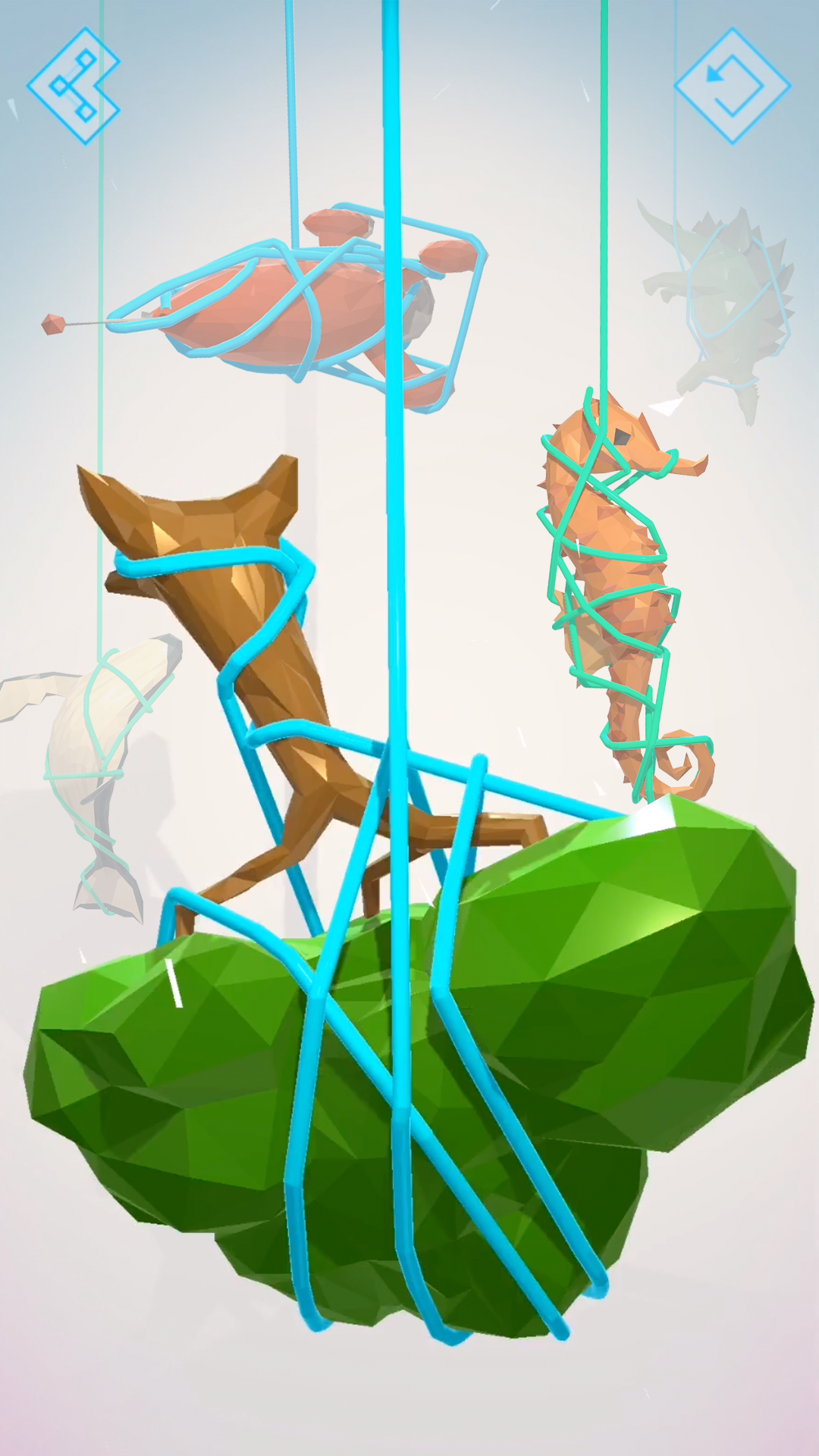Untangle screenshot game