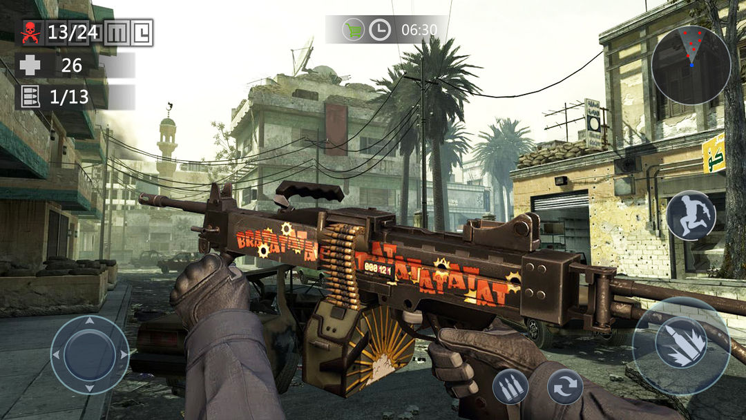 Zombie Trigger：喪屍槍戰射擊遊戲，逃離殭屍潮遊戲截圖