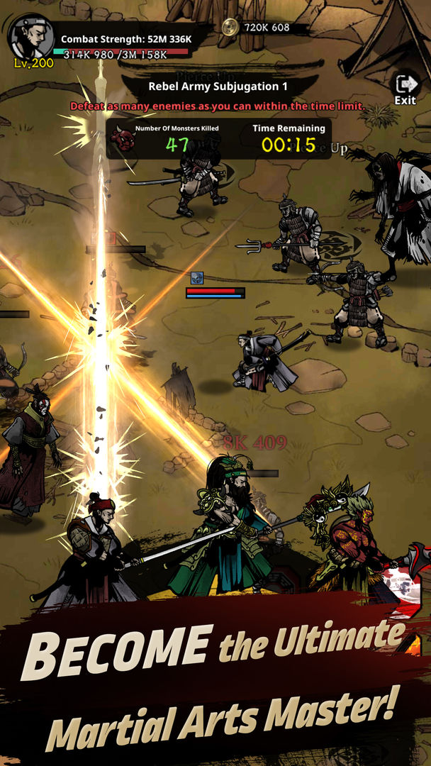 Screenshot of Demon Sword: Idle RPG