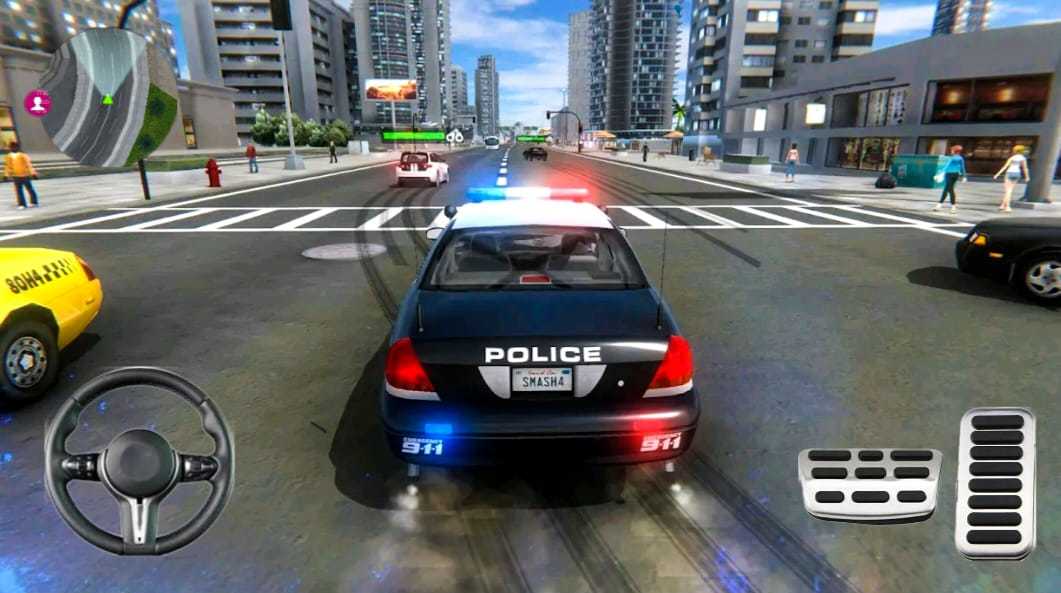 Captura de Tela do Jogo City Police Cop Simulator