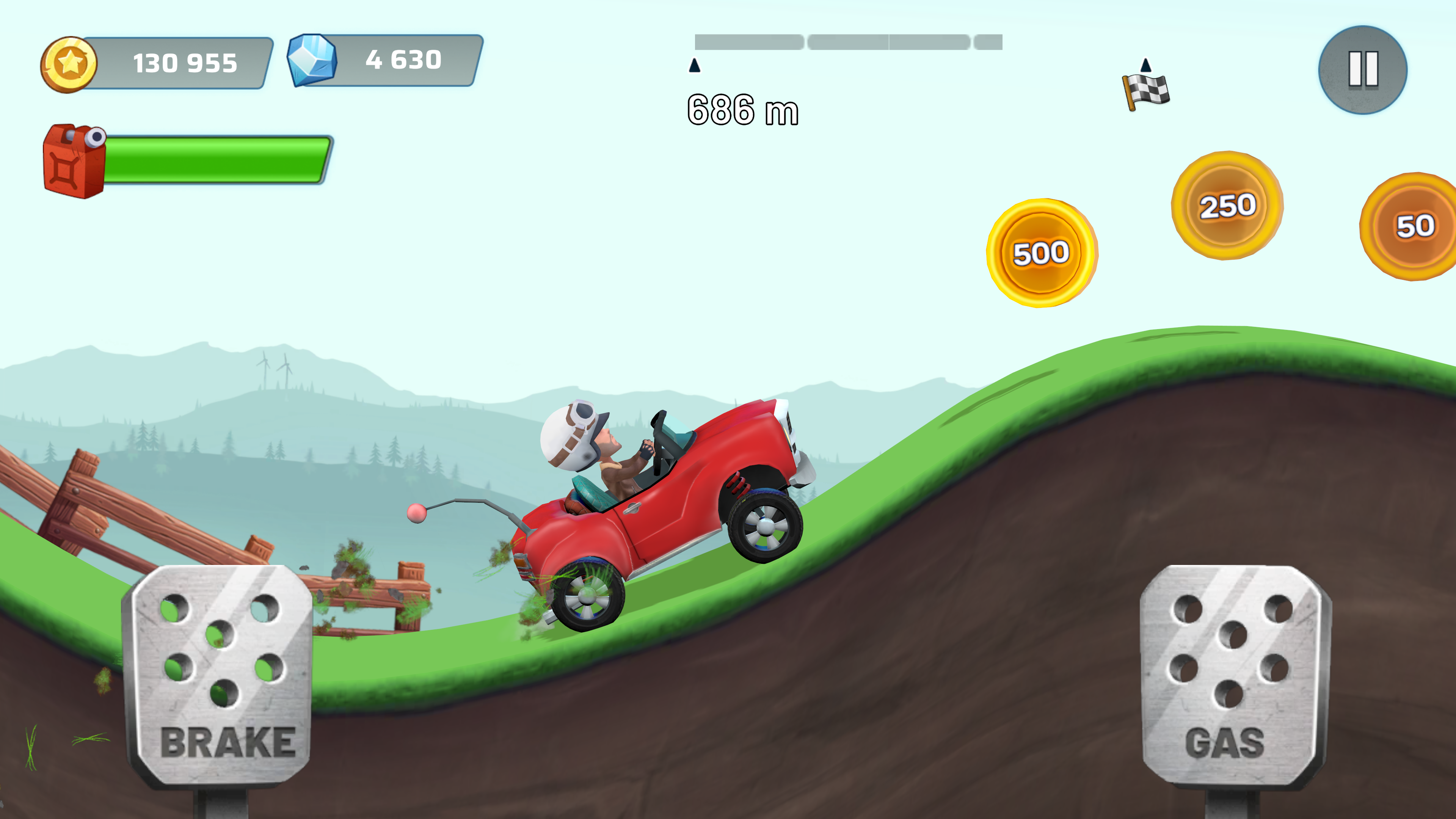 Screenshot of Mountain Climb : Jump