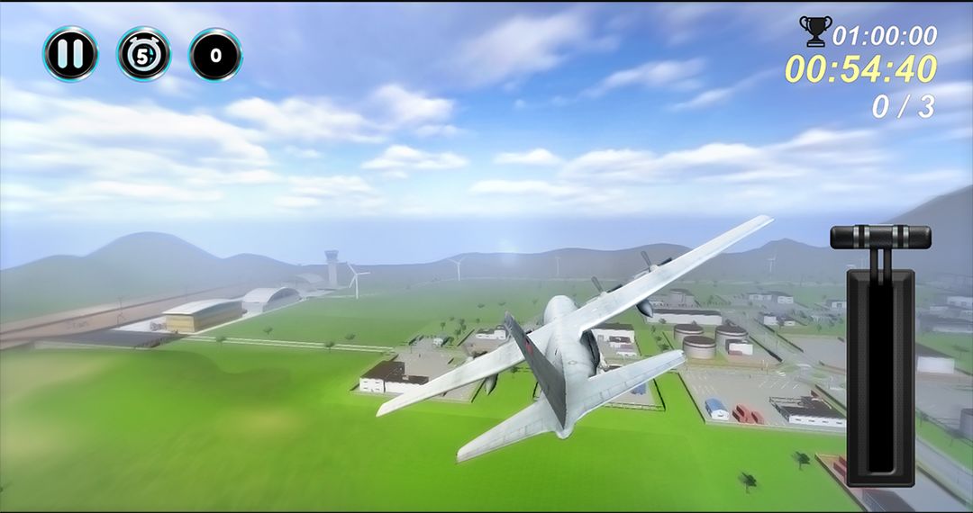 City Airport Cargo Plane 3D ภาพหน้าจอเกม