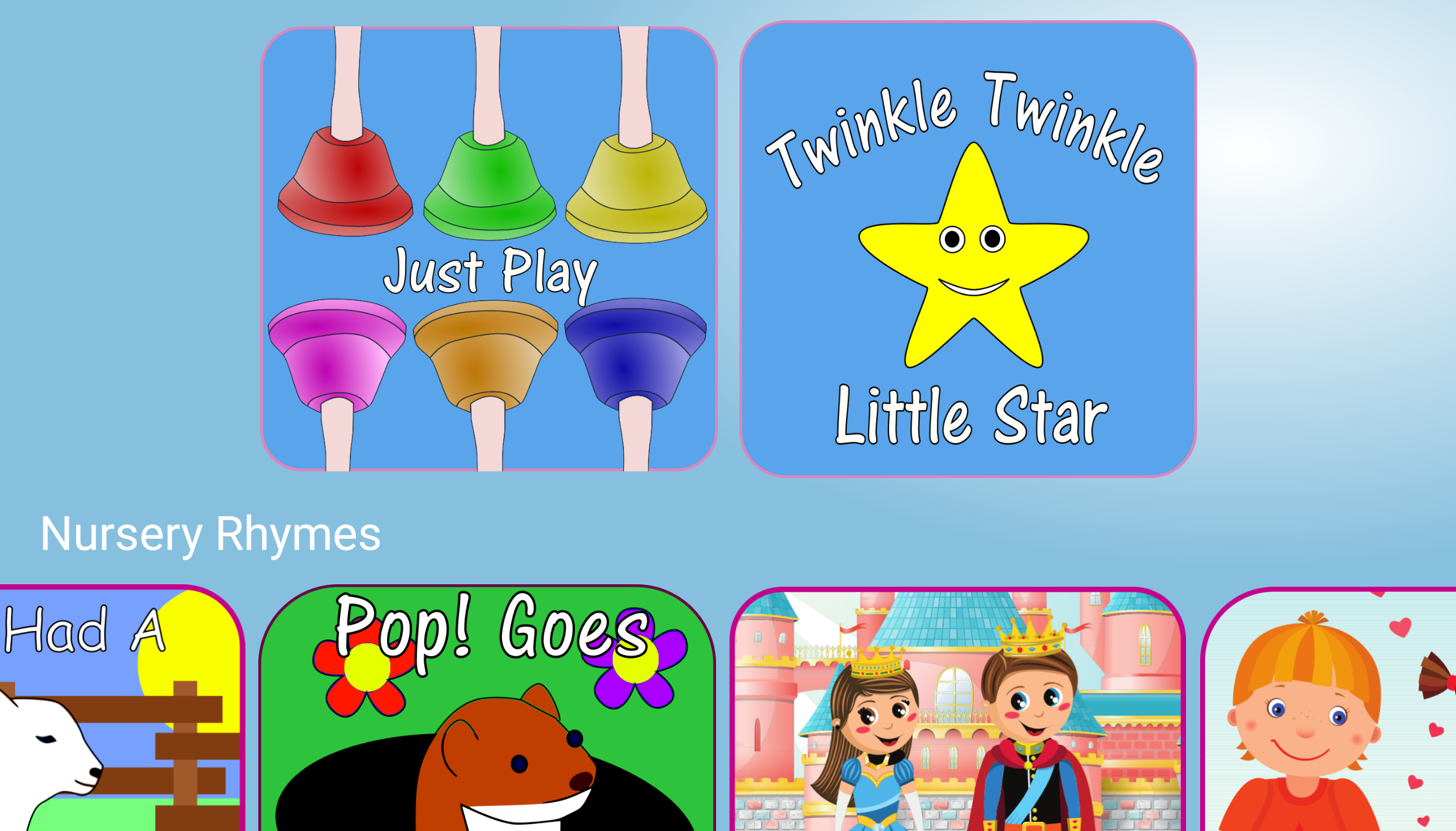 Musical Bells Game Screenshot