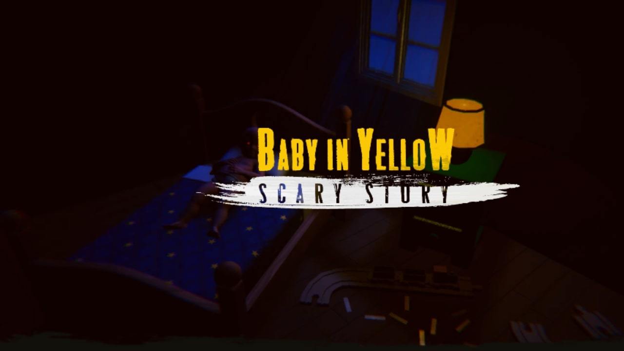 Скриншот игры The yellow Horror baby game