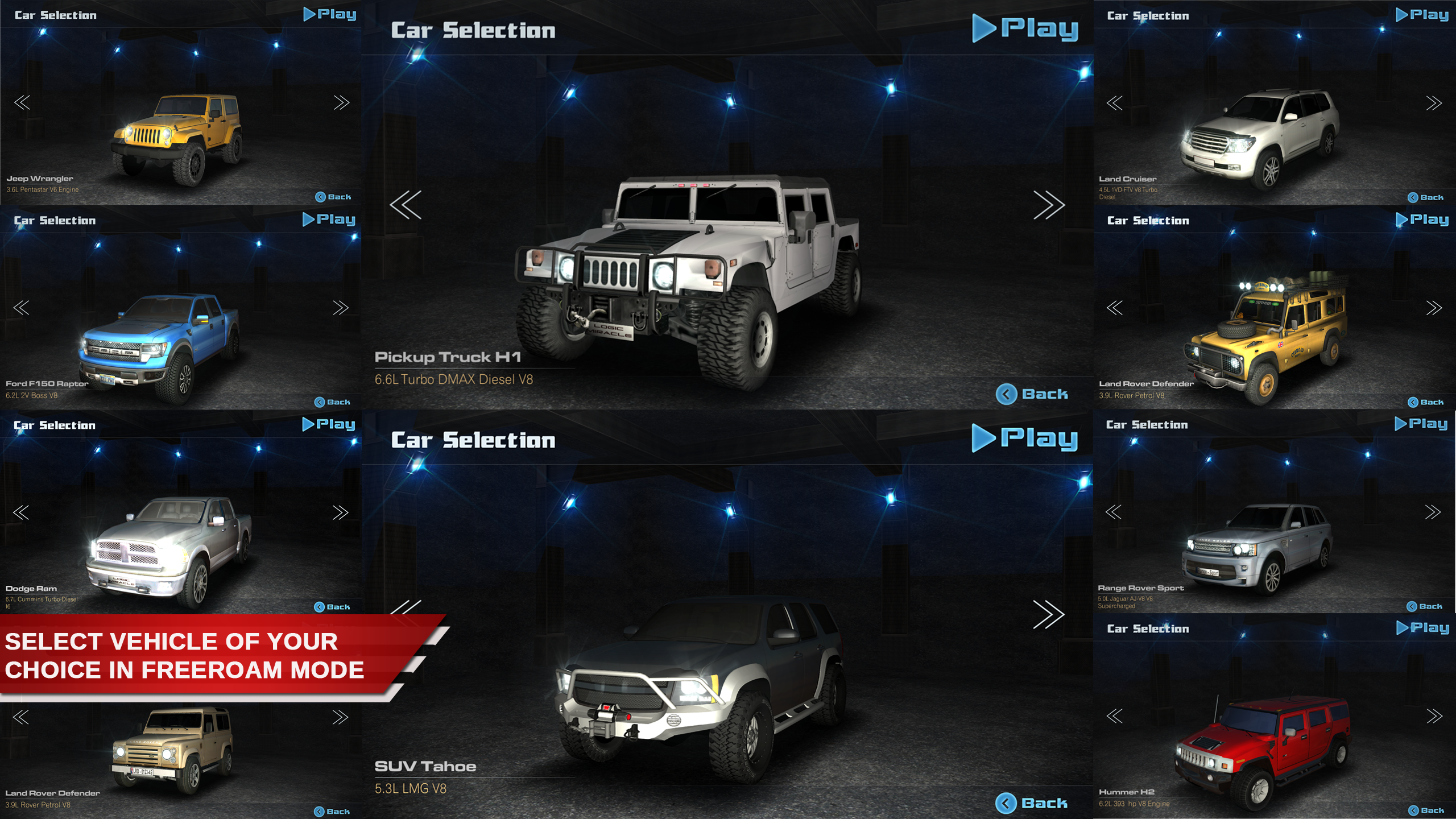 OffRoad Drive Desert Game Screenshot