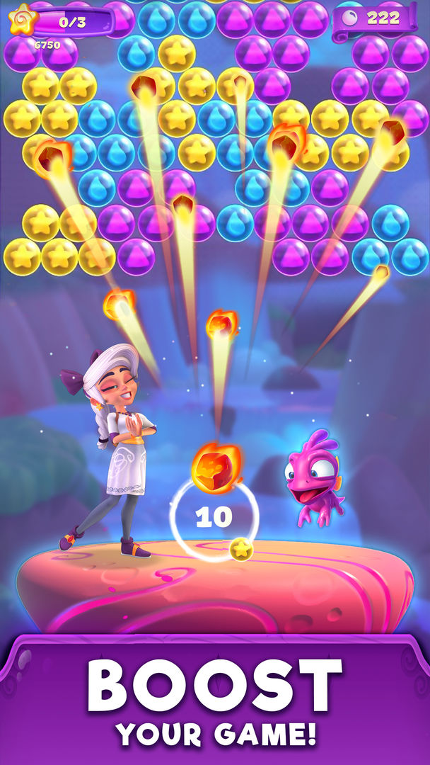 Luna’s Quest Bubble Shooter screenshot game