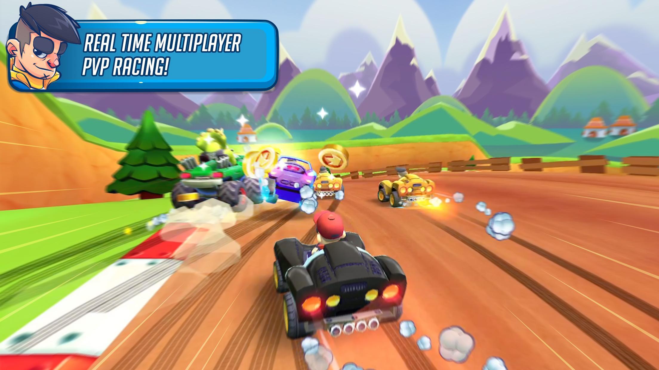 Screenshot 1 of Héroes de carreras 