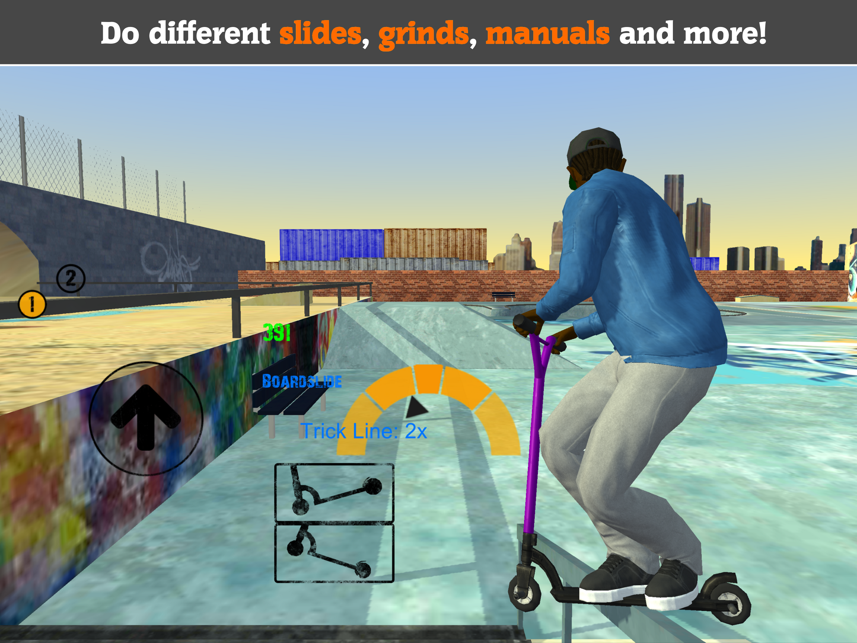 Scooter FE3D 2 Game Screenshot