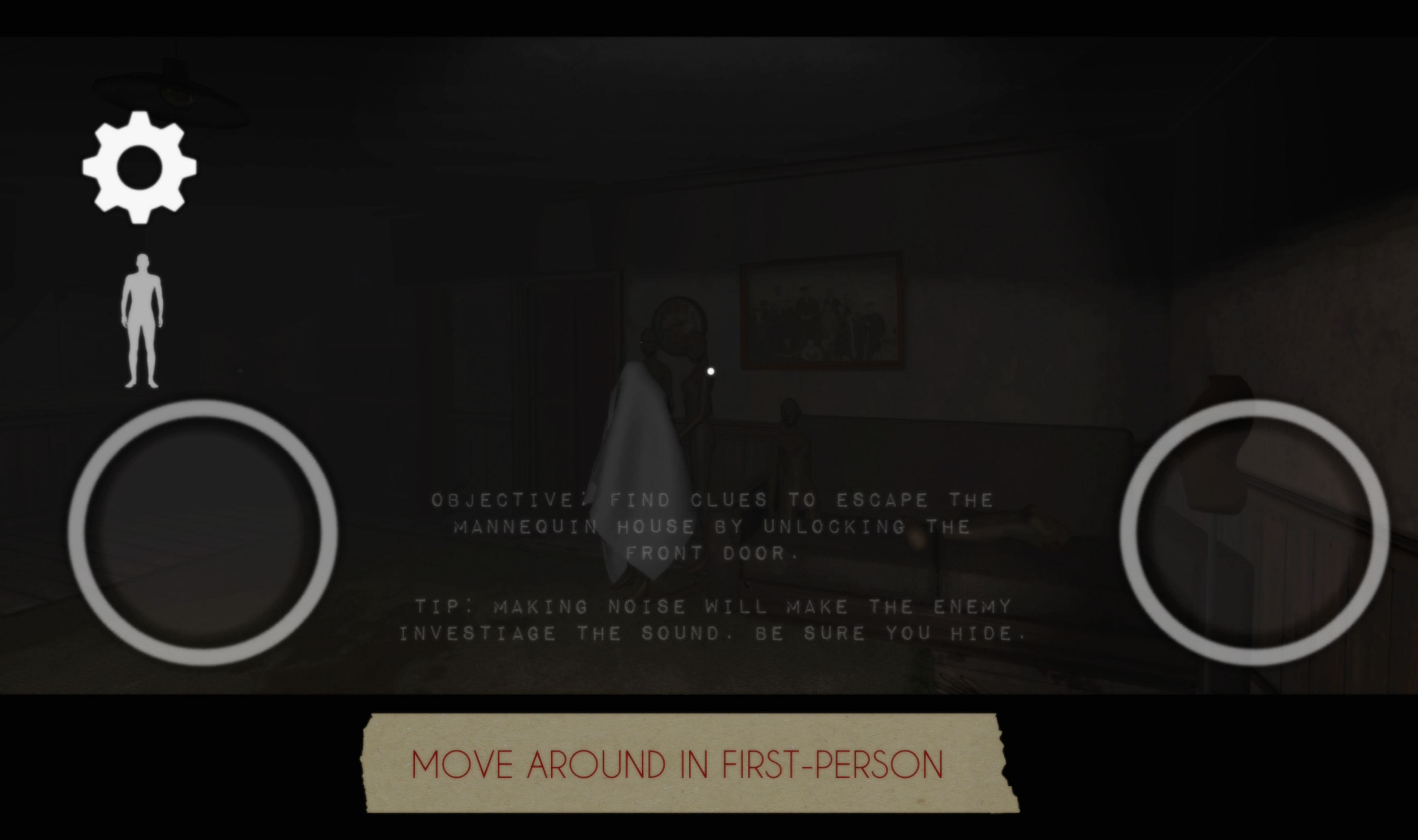 Mannequin Scary Horror Game Game Screenshot