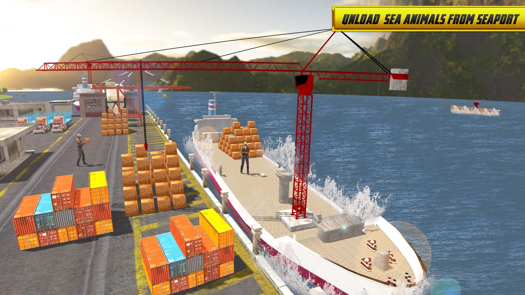 Ảnh chụp màn hình Transport Sea Animals Truck Cargo