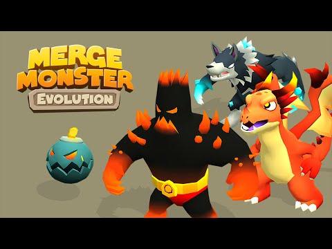 Screenshot of the video of Merge Monster Evolution