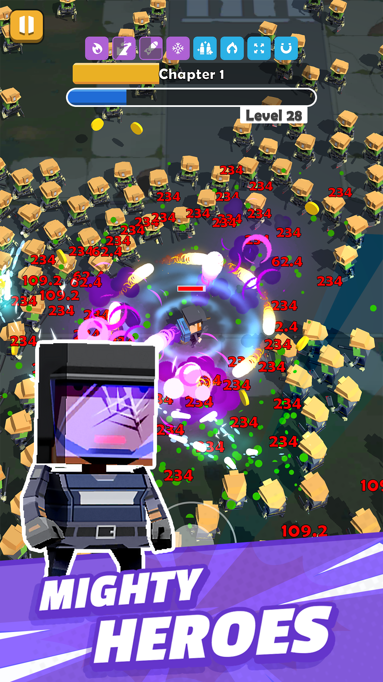 Blox Zombie Survivor 遊戲截圖