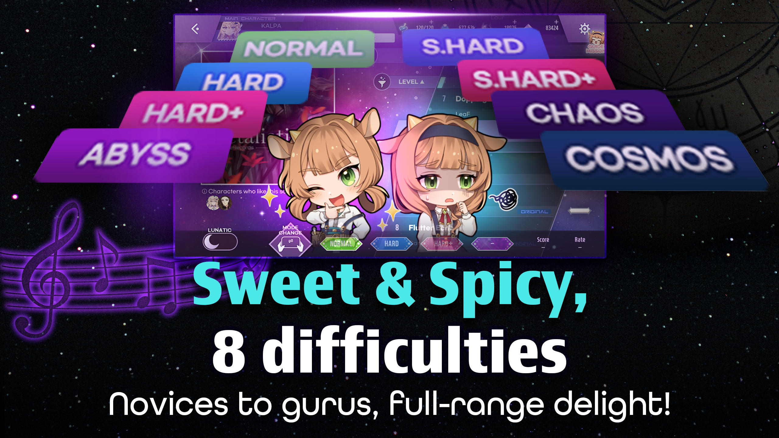 KALPA - Original Rhythm Game Game Screenshot